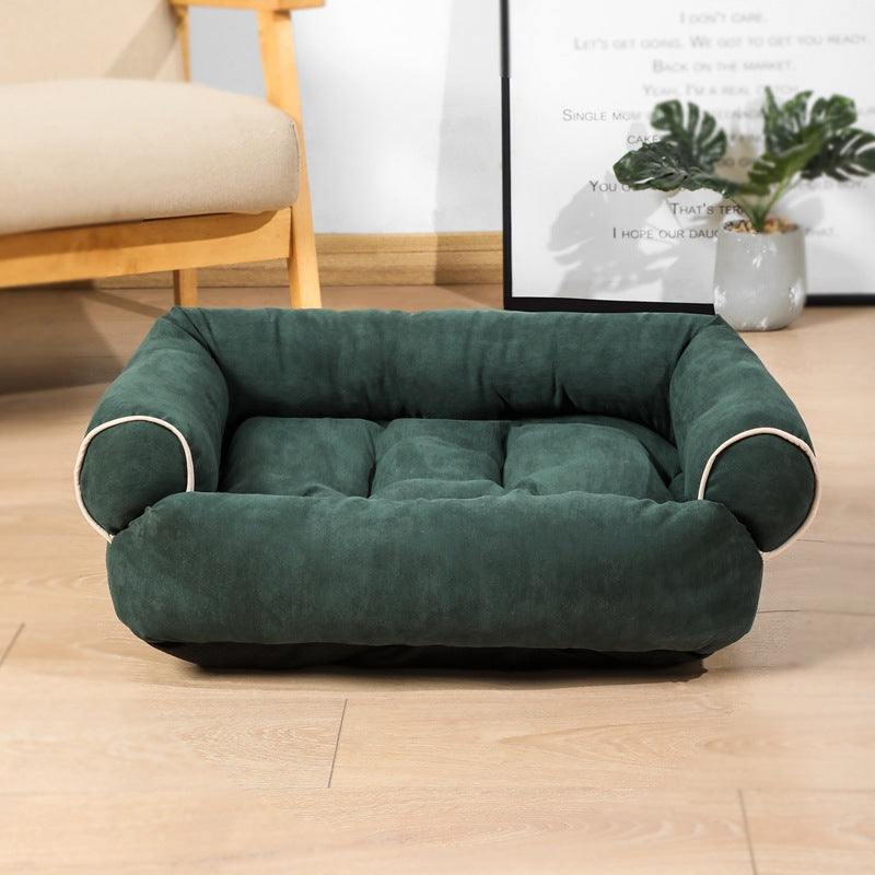 Dog Sofa Bed Sleeping Bag Kennel Cat Puppy Sofa Bed Pet House Winter Warm Beds Cushion - PawLux1