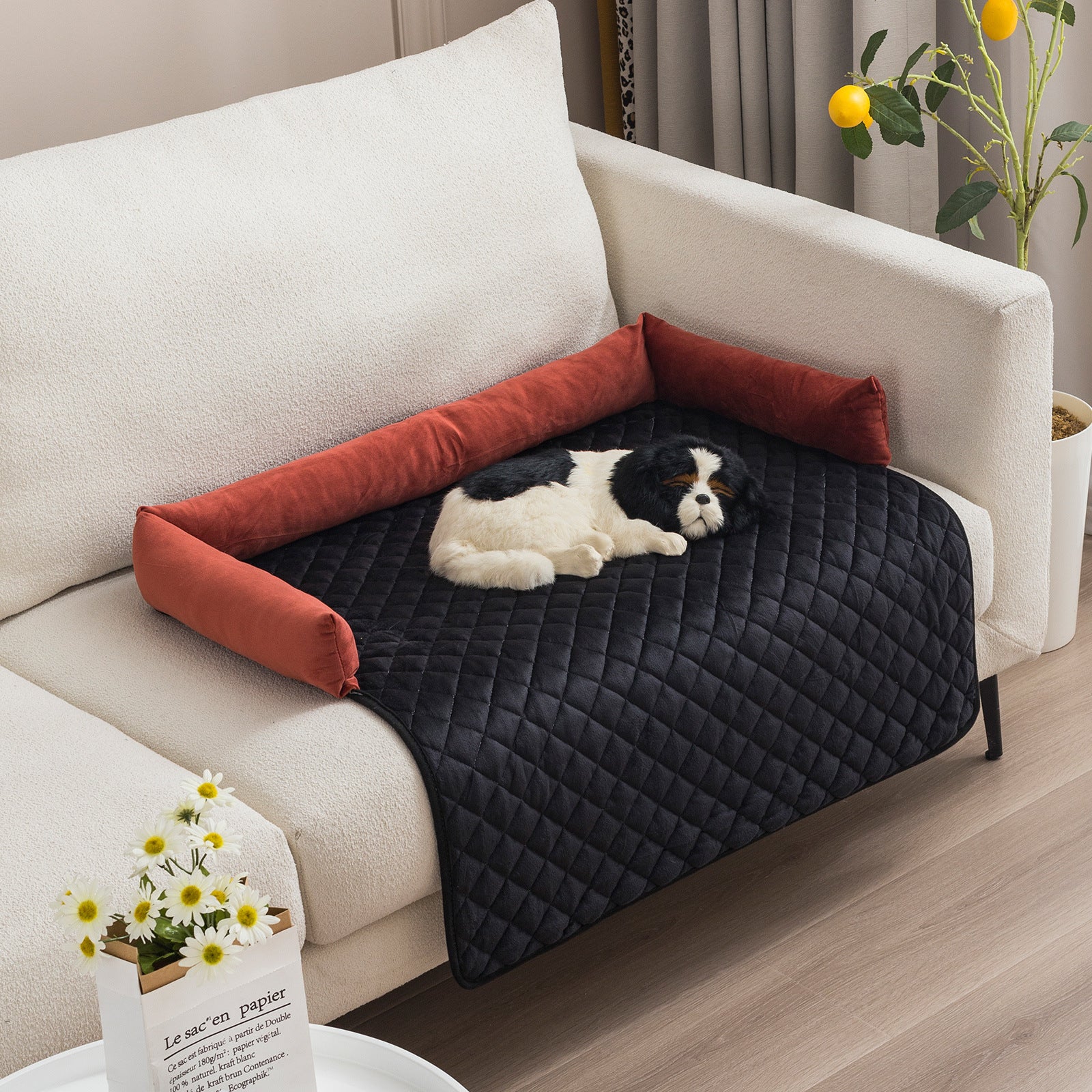 Pet Dog Sofa Bed Dog Beds For Large Dogs Cushion Warm Cat Beds Mat Furniture Protector Dog Sofa - PawLux1