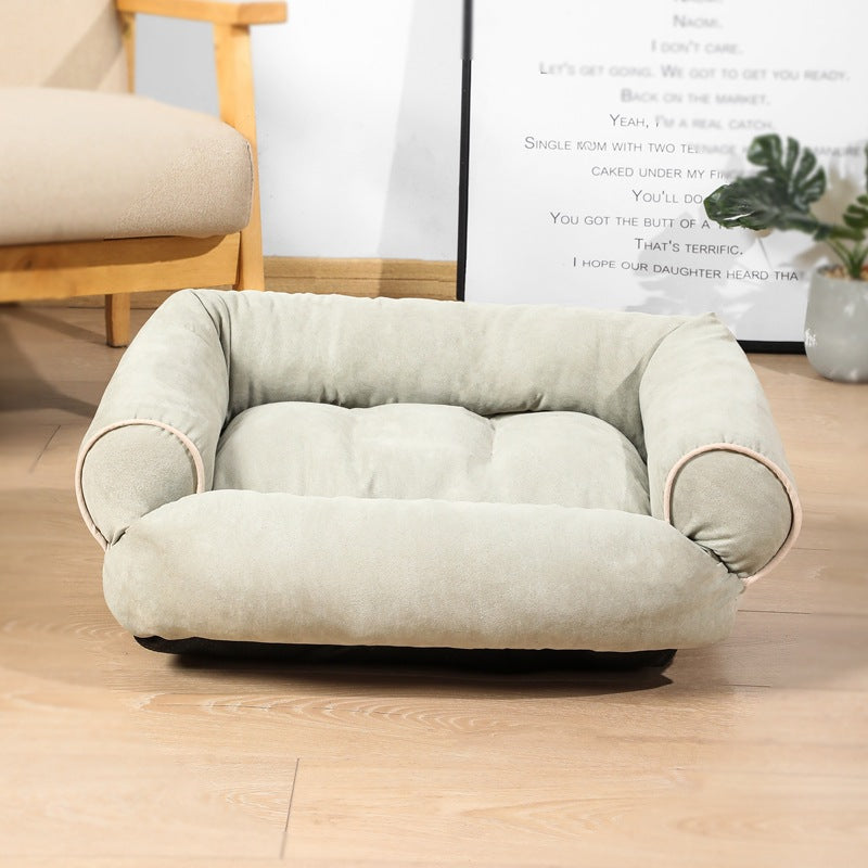 Dog Sofa Bed Sleeping Bag Kennel Cat Puppy Sofa Bed Pet House Winter Warm Beds Cushion - PawLux1