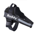 Personalized Dog Harness NO PULL Reflective Breathable Adjustable Pet Harness Vest For Small Large Dog Custom Patch Pet Supplies - PawLux1