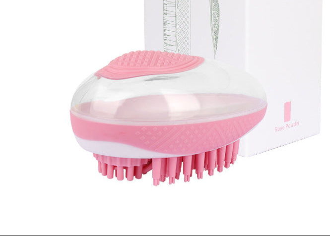 Dog Cat Bath Brush 2-in-1 Pet SPA Massage Comb Soft Silicone Pets Shower Hair Grooming Cmob Dog Cleaning Tool Pet Products - PawLux1