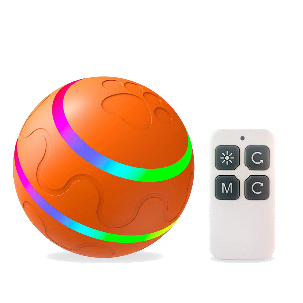 Pet New Cat Wicked Ball Toy Intelligent Ball USB Cat Toys Self Rotating Ball Automatic Rotation Ball - PawLux1