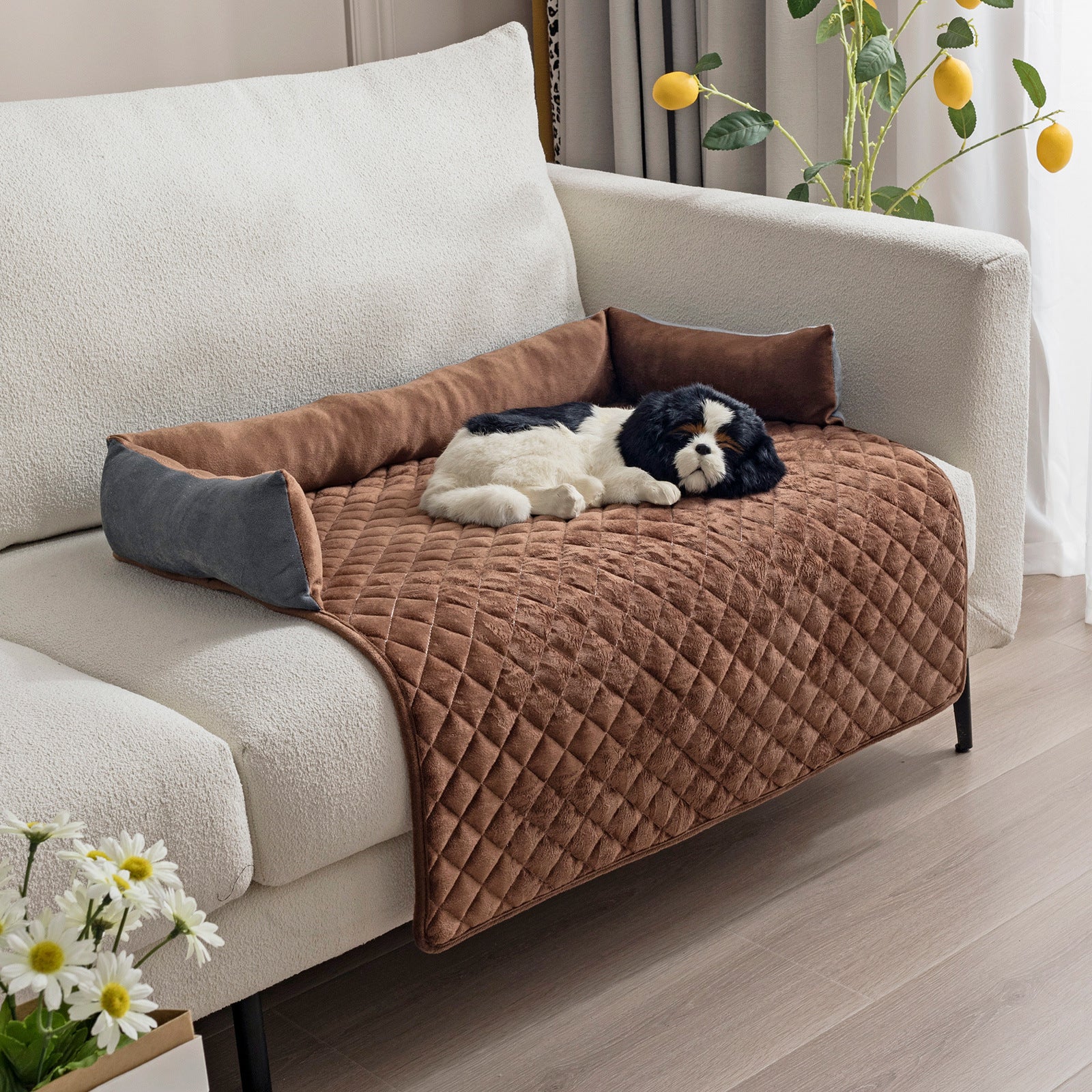 Pet Dog Sofa Bed Dog Beds For Large Dogs Cushion Warm Cat Beds Mat Furniture Protector Dog Sofa - PawLux1