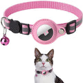 Reflective Collar Waterproof Holder Case For Airtag Air Tag Airtags Protective Cover Cat Dog Kitten Puppy Nylon Collar - PawLux1