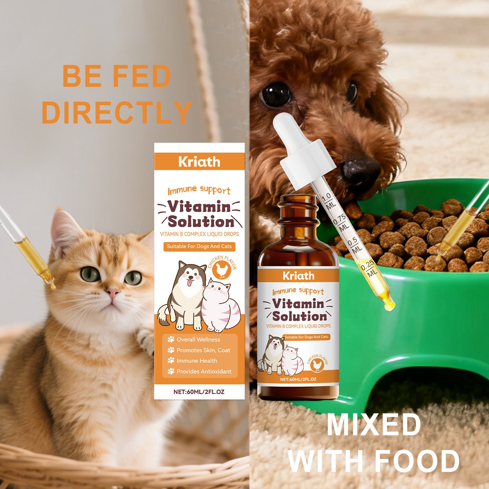 Pet Vitamin B Complex Drops - PawLux1