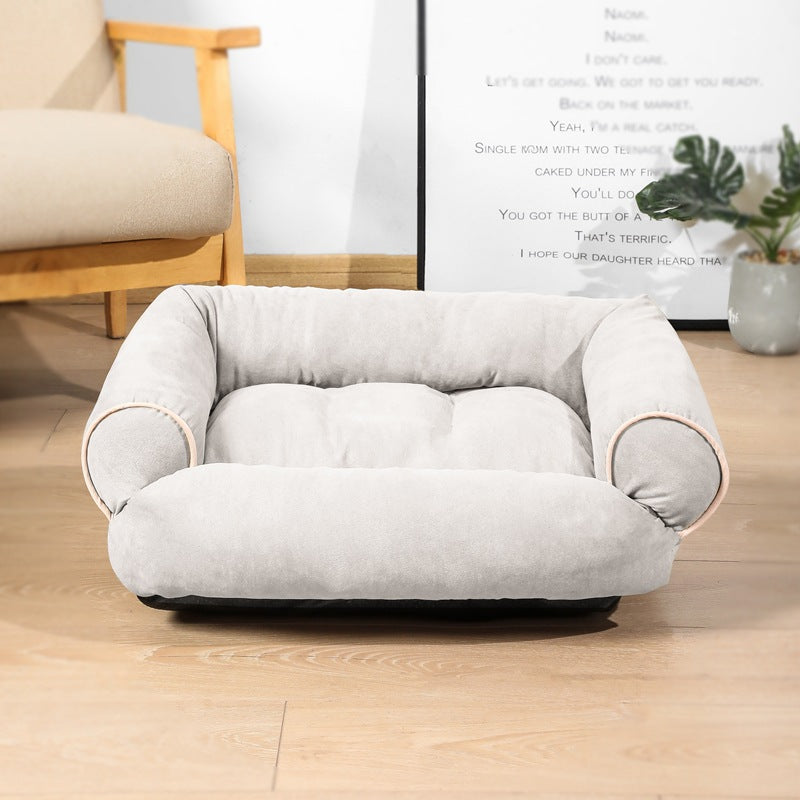 Dog Sofa Bed Sleeping Bag Kennel Cat Puppy Sofa Bed Pet House Winter Warm Beds Cushion - PawLux1