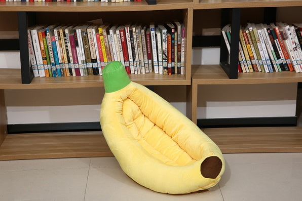 Washable Pet Banana Kennel Pet Pad - PawLux1