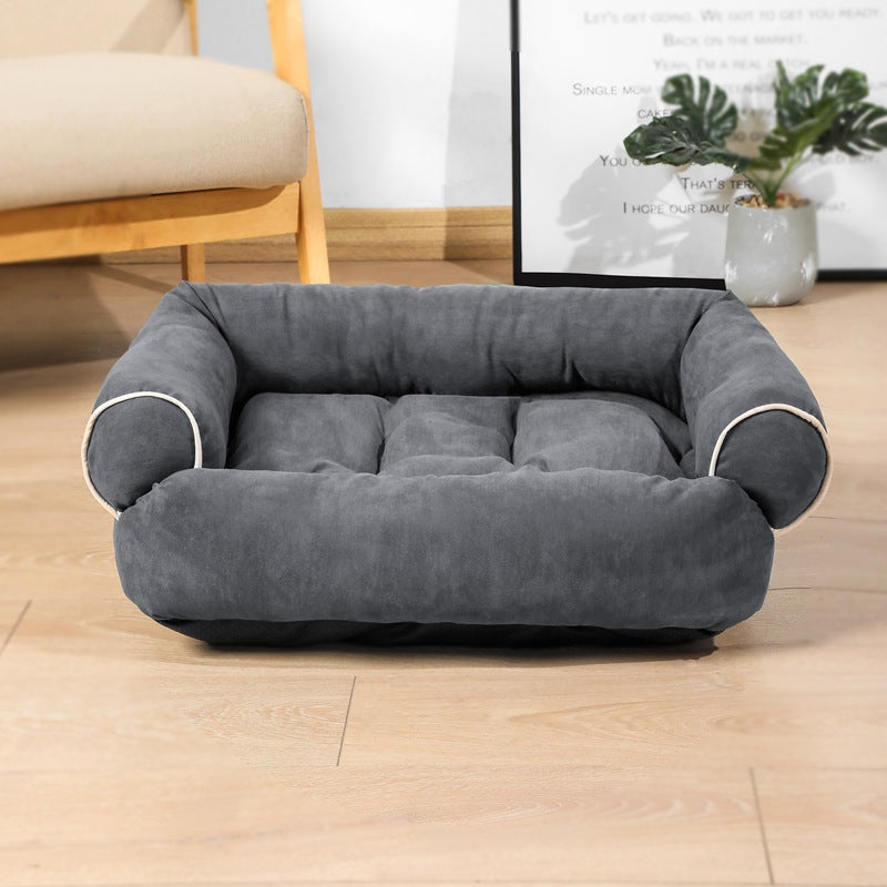 Dog Sofa Bed Sleeping Bag Kennel Cat Puppy Sofa Bed Pet House Winter Warm Beds Cushion - PawLux1