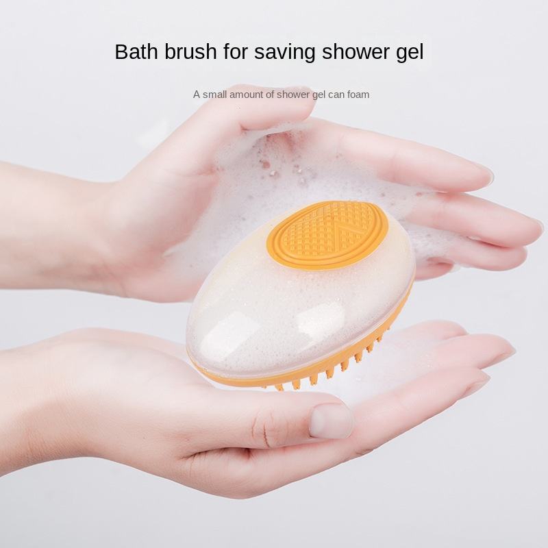 Dog Cat Bath Brush 2-in-1 Pet SPA Massage Comb Soft Silicone Pets Shower Hair Grooming Cmob Dog Cleaning Tool Pet Products - PawLux1