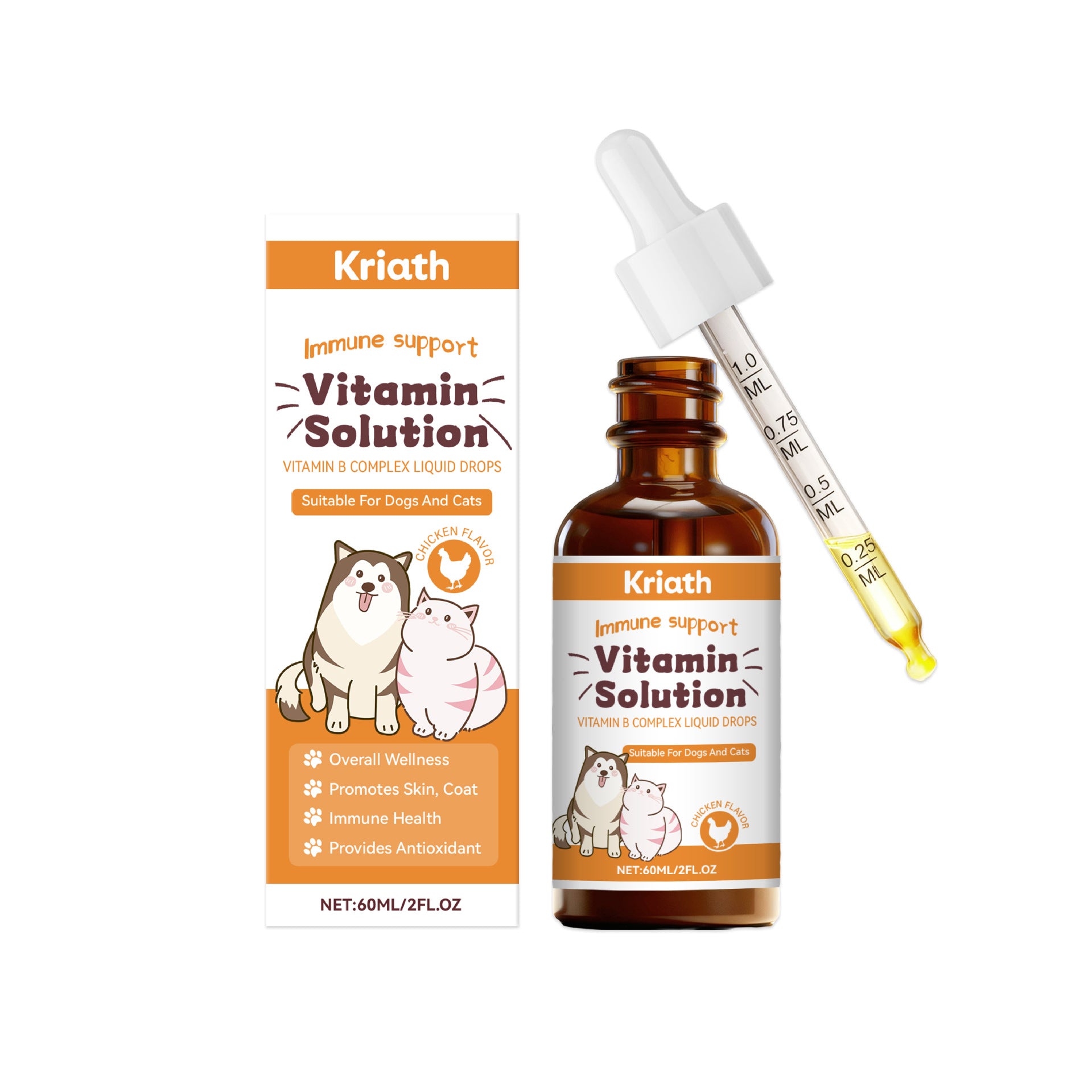 Pet Vitamin B Complex Drops - PawLux1