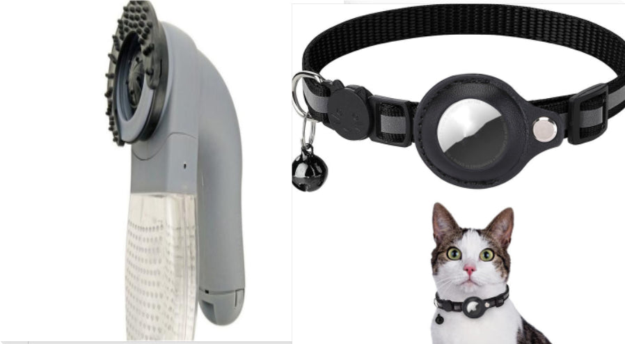 Reflective Collar Waterproof Holder Case For Airtag Air Tag Airtags Protective Cover Cat Dog Kitten Puppy Nylon Collar - PawLux1