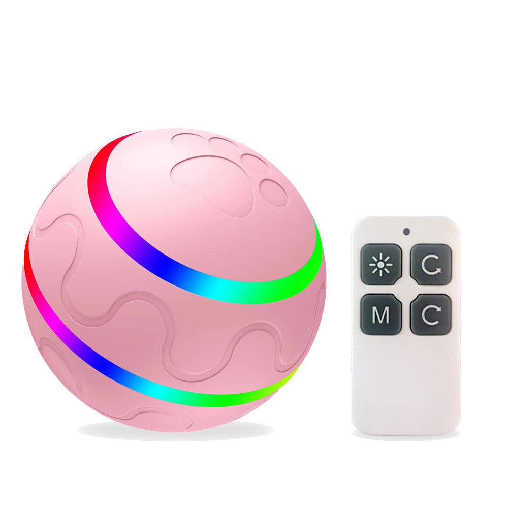 Pet New Cat Wicked Ball Toy Intelligent Ball USB Cat Toys Self Rotating Ball Automatic Rotation Ball - PawLux1